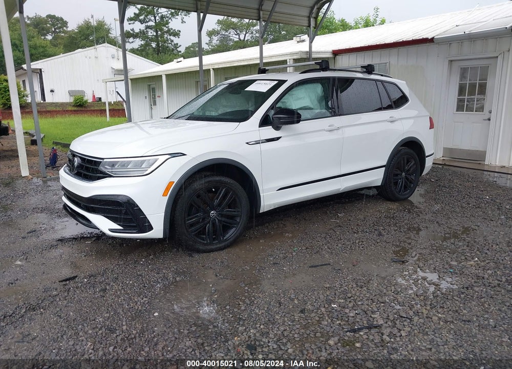 2022 VOLKSWAGEN TIGUAN 2.0T SE R-LINE BLACK VIN: 3VVCB7AXXNM108062
