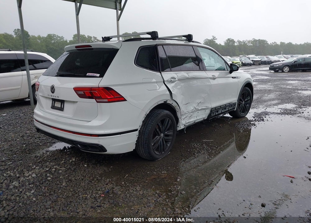 2022 VOLKSWAGEN TIGUAN 2.0T SE R-LINE BLACK VIN: 3VVCB7AXXNM108062
