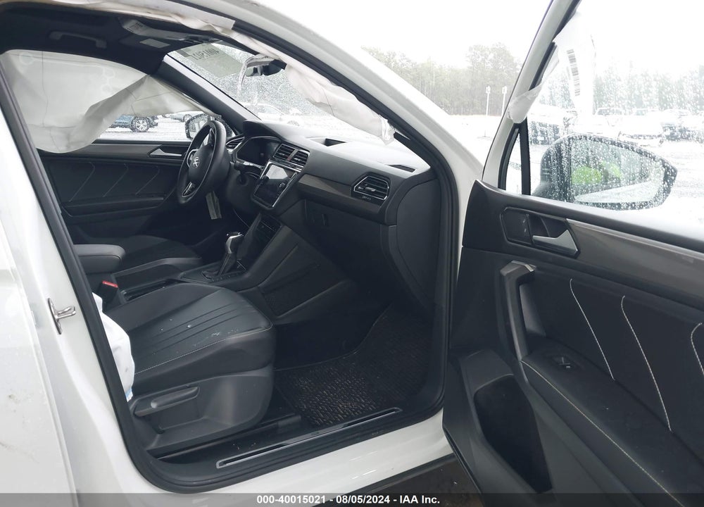 2022 VOLKSWAGEN TIGUAN 2.0T SE R-LINE BLACK VIN: 3VVCB7AXXNM108062
