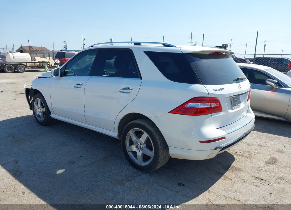 2014 MERCEDES-BENZ ML 350 4MATIC VIN: 4JGDA5HB1EA281420
