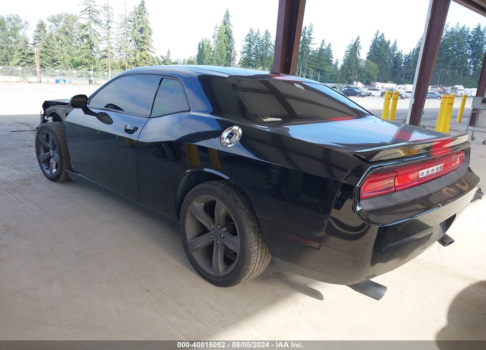 2012 DODGE CHALLENGER SXT VIN: 2C3CDYAG3CH246900