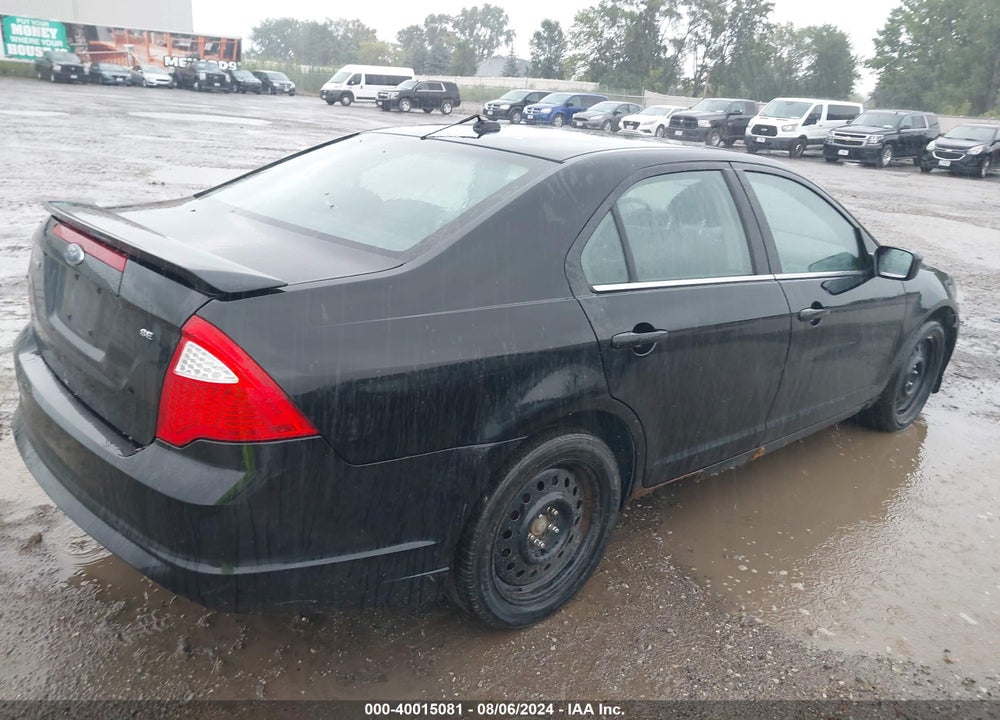 2010 FORD FUSION SE VIN: 3FAHP0HA0AR133540
