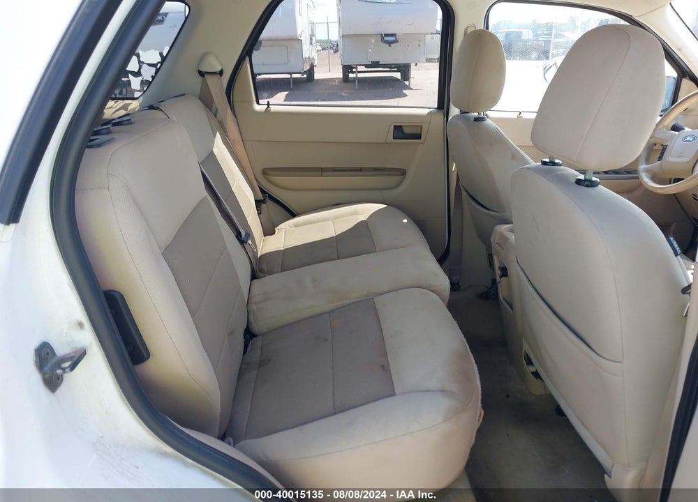 2008 FORD ESCAPE XLT VIN: 1FMCU93108KE78389