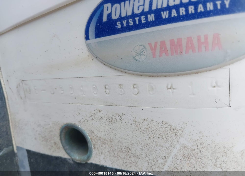 2014 GLACIER BAY OTHER VIN: UGD10635D414