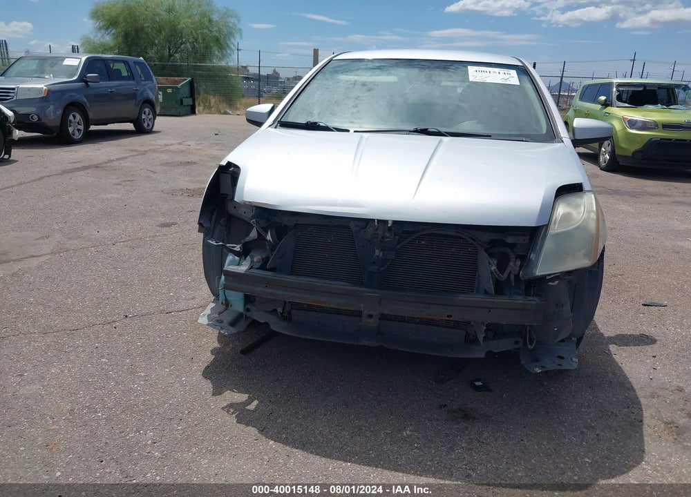 2012 NISSAN SENTRA 2.0 S VIN: 3N1AB6AP6CL732267