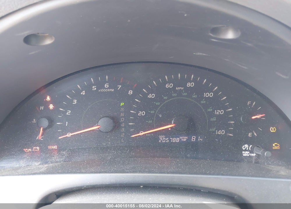 2007 TOYOTA CAMRY LE VIN: 4T1BE46K77U064027