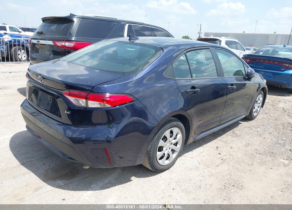 2022 TOYOTA COROLLA LE VIN: 5YFEPMAE6NP342634