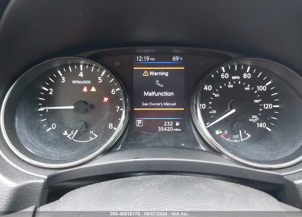 2020 NISSAN ROGUE SPORT S AWD XTRONIC CVT VIN: JN1BJ1CW9LW643656