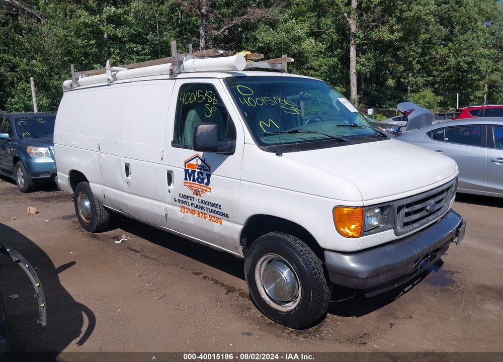 2006 FORD E-250 COMMERCIAL/RECREATIONAL VIN: 1FTNE24L56DA29728
