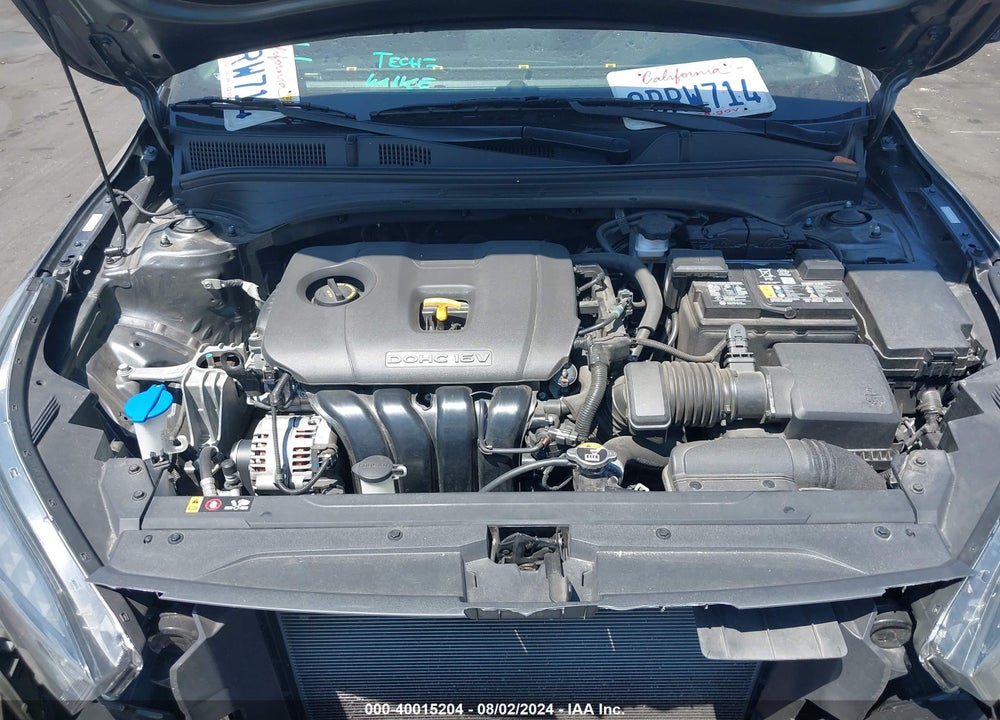 2022 KIA FORTE LXS VIN: 3KPF24AD1NE496468