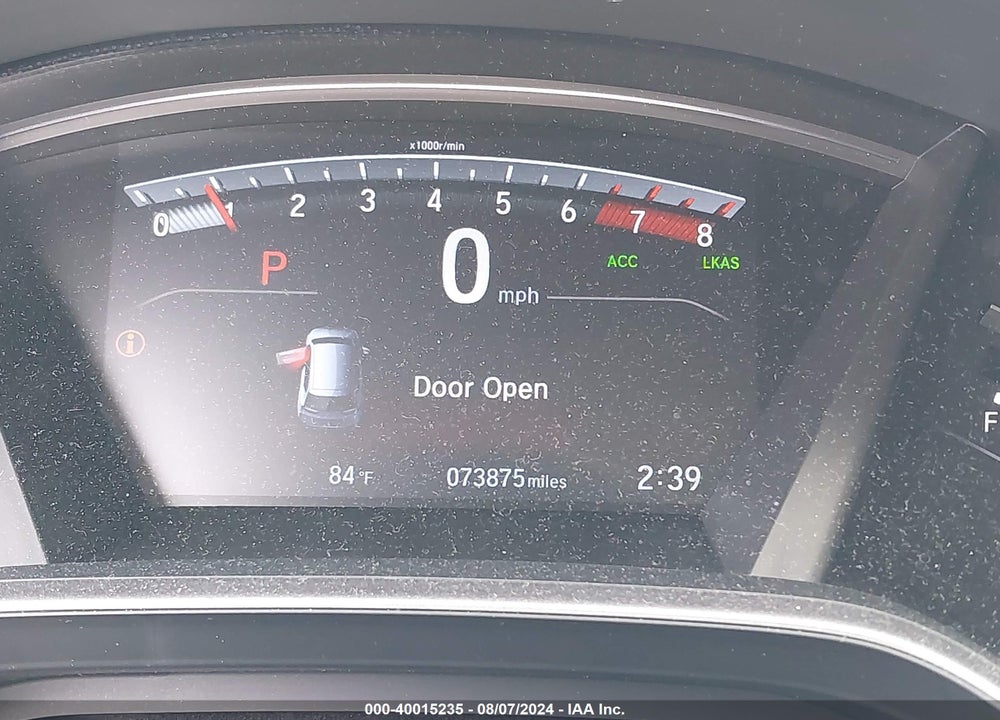 2018 HONDA CR-V TOURING VIN: 7FARW2H93JE053982