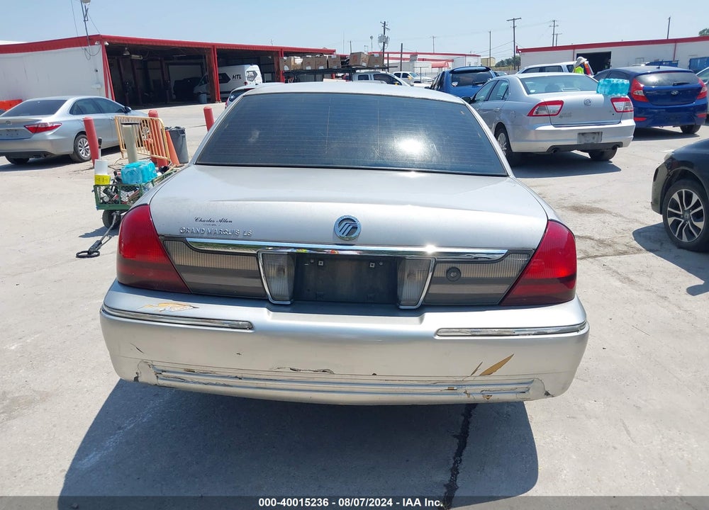 2010 MERCURY GRAND MARQUIS LS (FLEET ONLY) VIN: 2MEBM7FV6AX623584