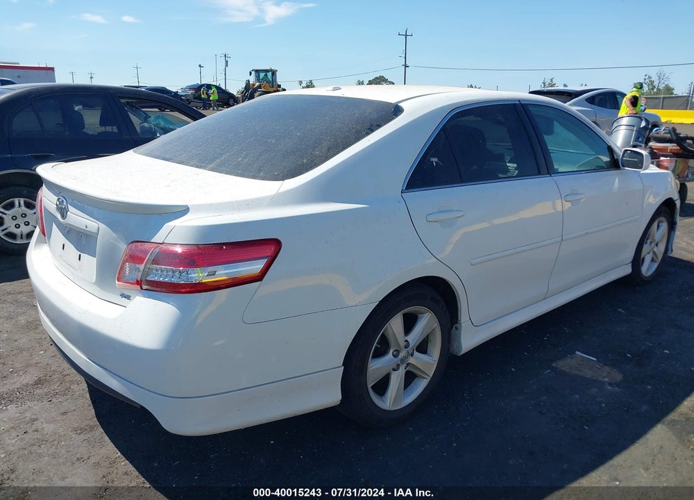 2011 TOYOTA CAMRY SE V6 VIN: 4T1BK3EK0BU610048