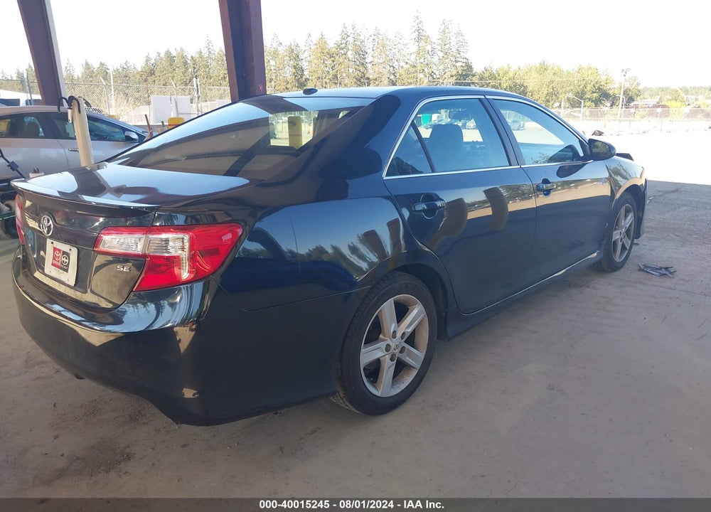 2012 TOYOTA CAMRY SE VIN: 4T1BF1FK6CU095999