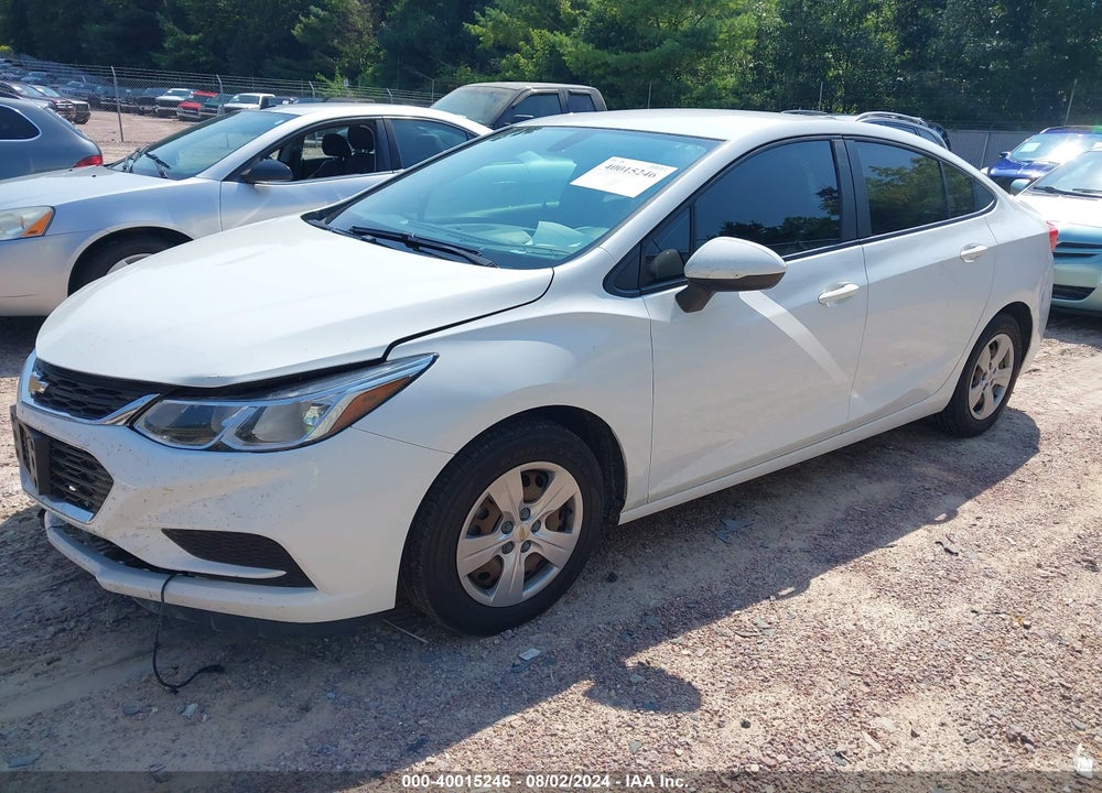 2017 CHEVROLET CRUZE LS AUTO VIN: 1G1BC5SM8H7235612