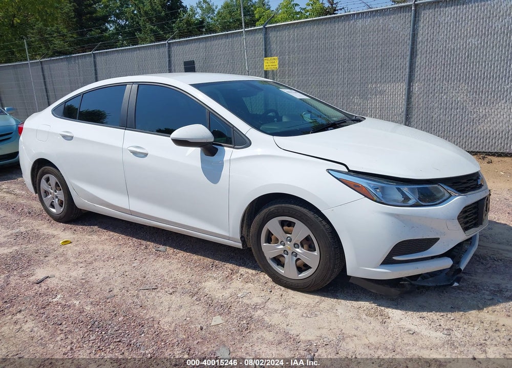 2017 CHEVROLET CRUZE LS AUTO VIN: 1G1BC5SM8H7235612