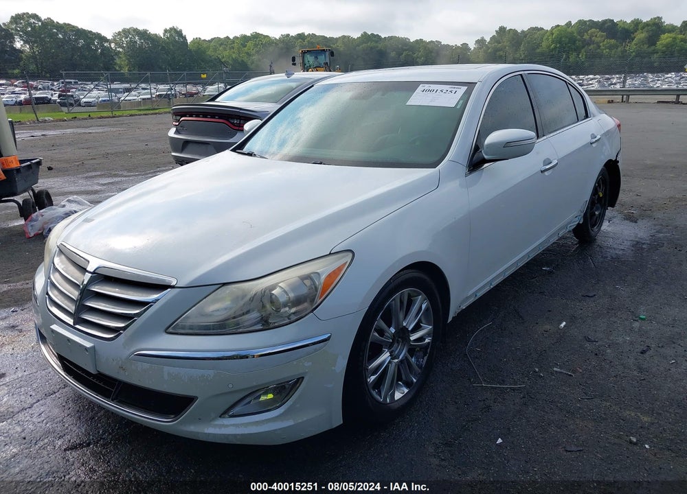 2012 HYUNDAI GENESIS VIN: KMHGC4DDXCU153505