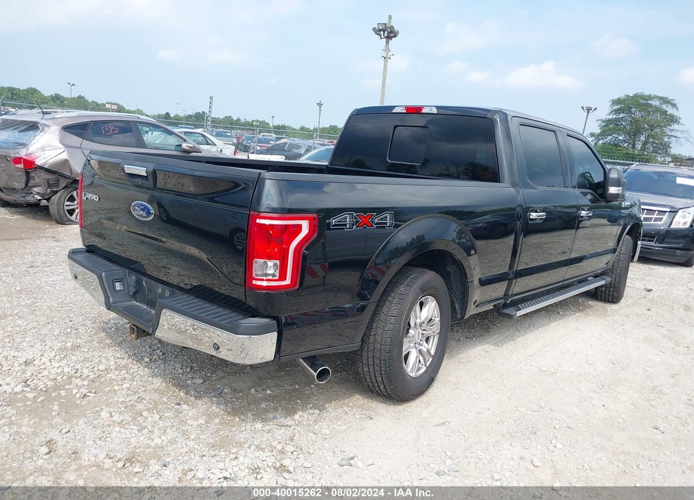 2016 FORD F-150 XLT VIN: 1FTFW1EG6GFB67751