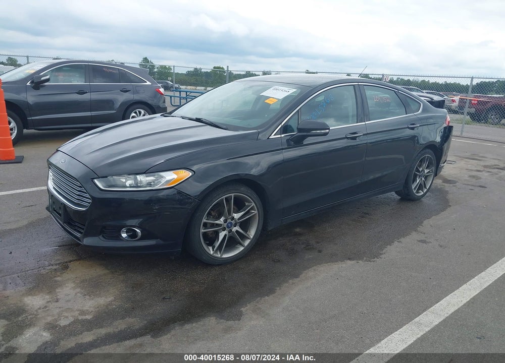 2014 FORD FUSION TITANIUM VIN: 3FA6P0D90ER133868