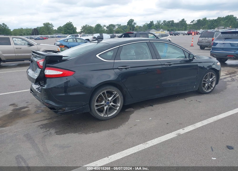 2014 FORD FUSION TITANIUM VIN: 3FA6P0D90ER133868