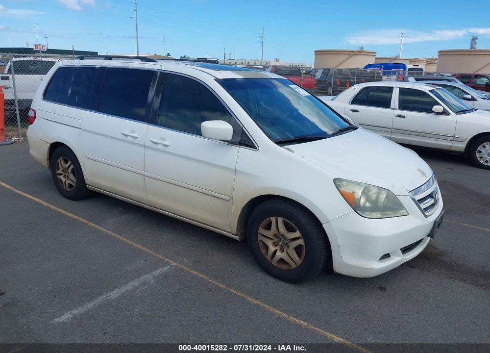2006 HONDA ODYSSEY EX-L VIN: 5FNRL38756B037279