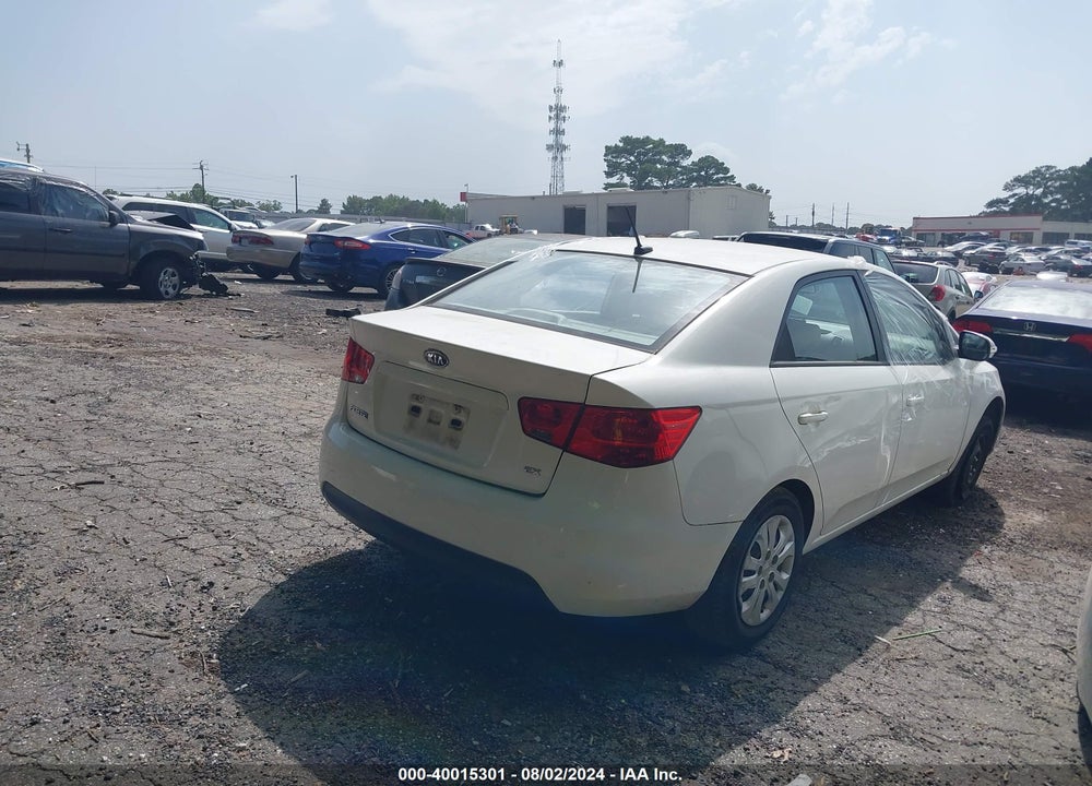 2010 KIA FORTE VIN: KNAFU4A2XA5164251