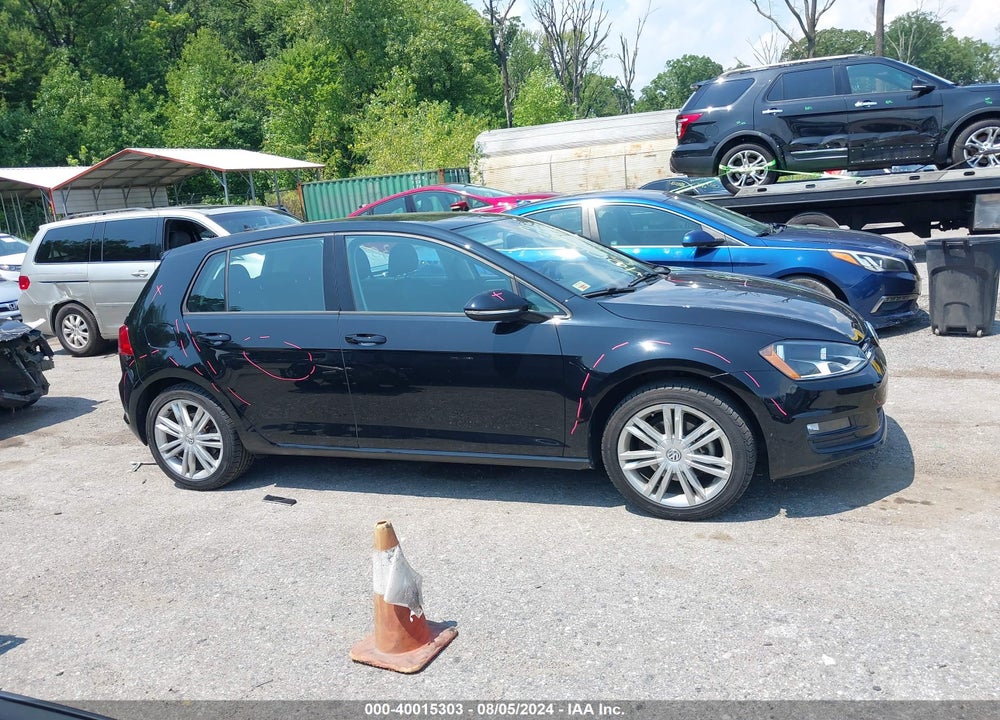 2016 VOLKSWAGEN GOLF TSI SE 4-DOOR VIN: 3VW217AU5GM035573