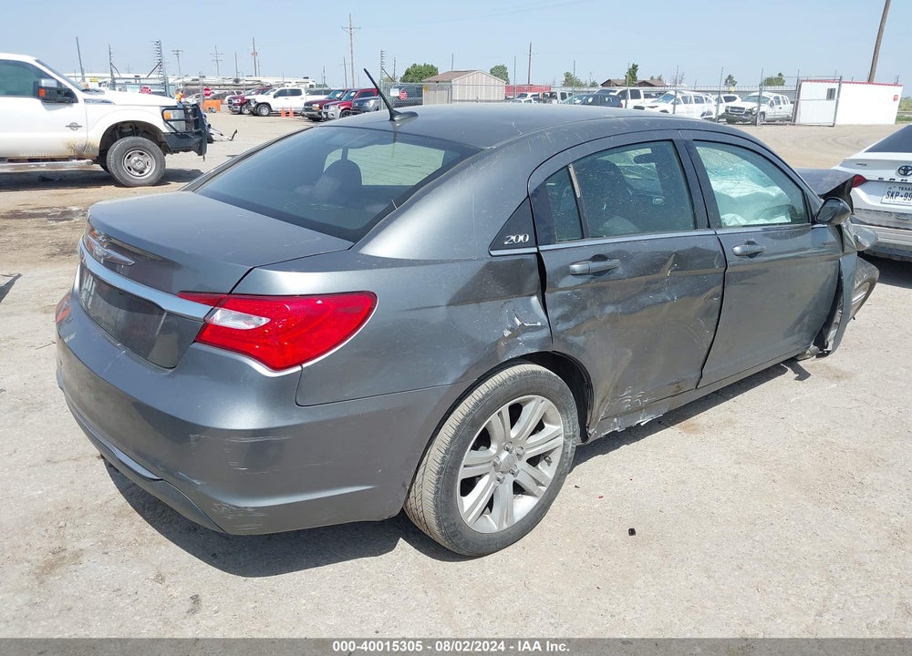 2012 CHRYSLER 200 LX VIN: 1C3CCBAB2CN236144