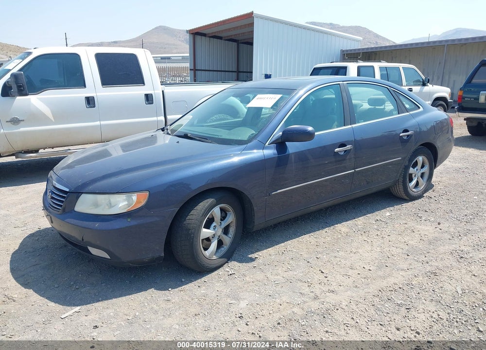 2006 HYUNDAI AZERA LIMITED/SE VIN: KMHFC46F86A137187