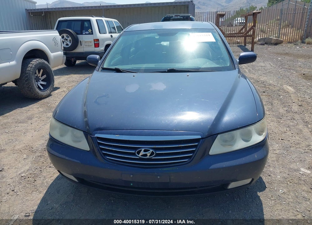 2006 HYUNDAI AZERA LIMITED/SE VIN: KMHFC46F86A137187