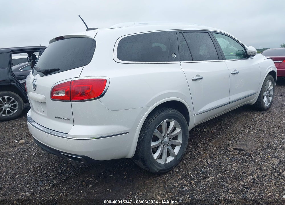2016 BUICK ENCLAVE PREMIUM VIN: 5GAKRCKD7GJ176386