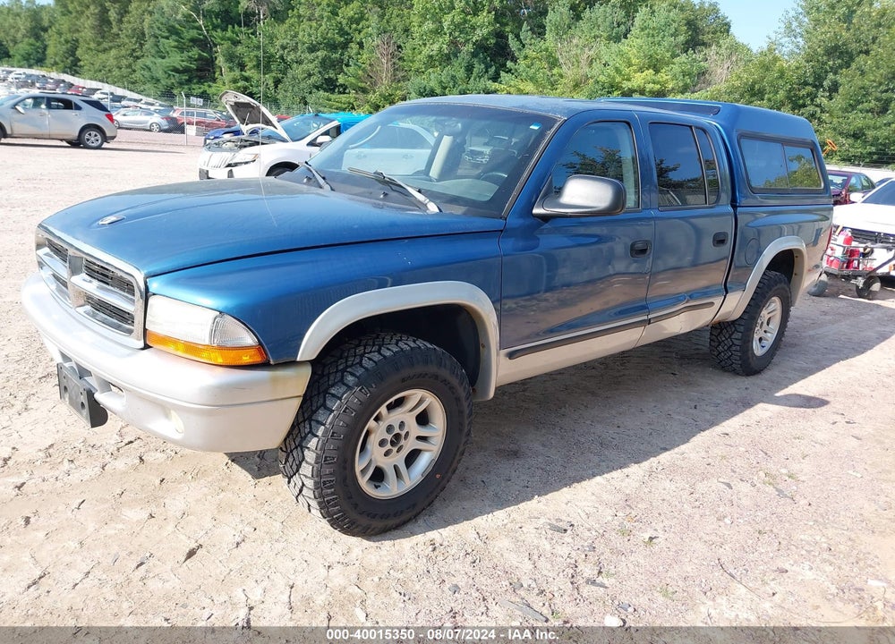 2002 DODGE DAKOTA SLT VIN: 1B7HG48N32S717361