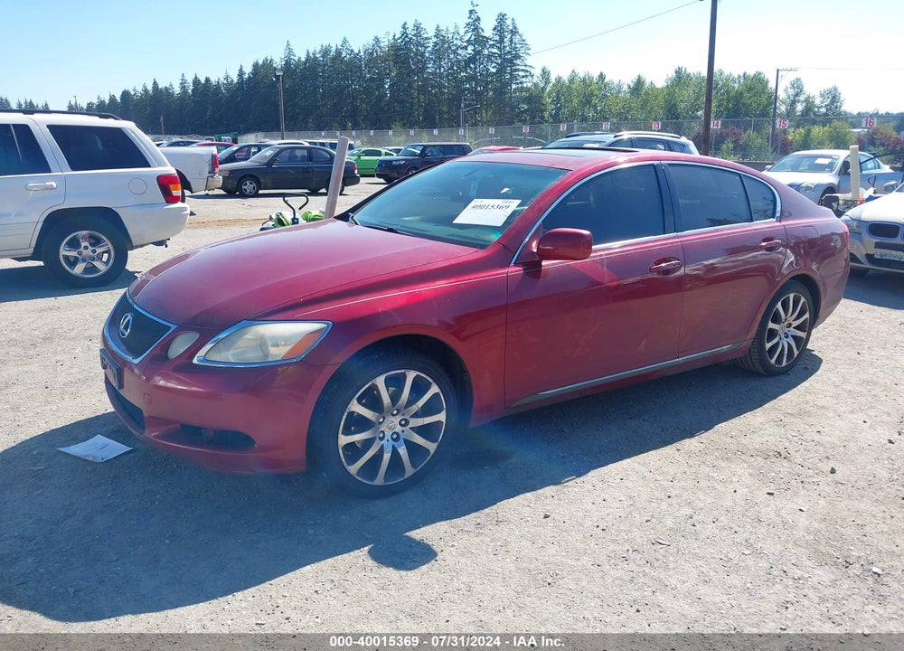 2006 LEXUS GS 300 VIN: JTHCH96S960006468