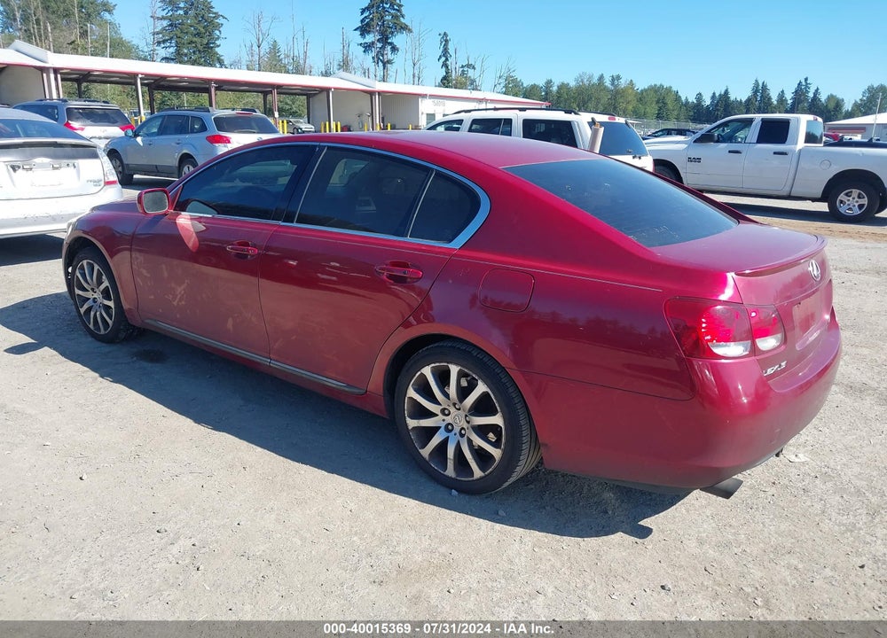 2006 LEXUS GS 300 VIN: JTHCH96S960006468