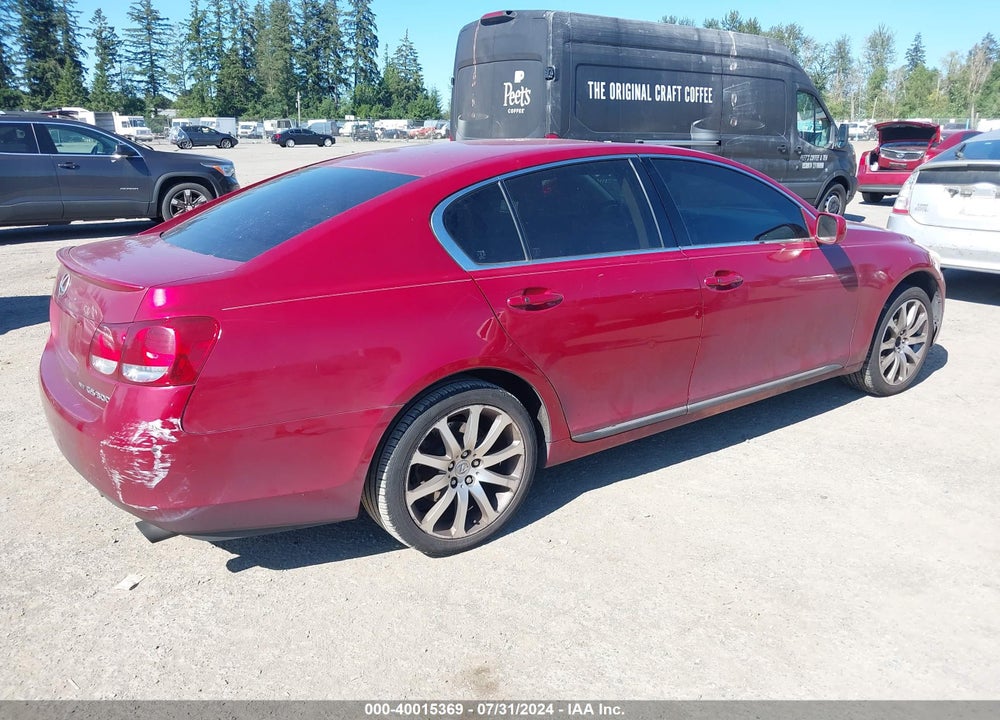 2006 LEXUS GS 300 VIN: JTHCH96S960006468