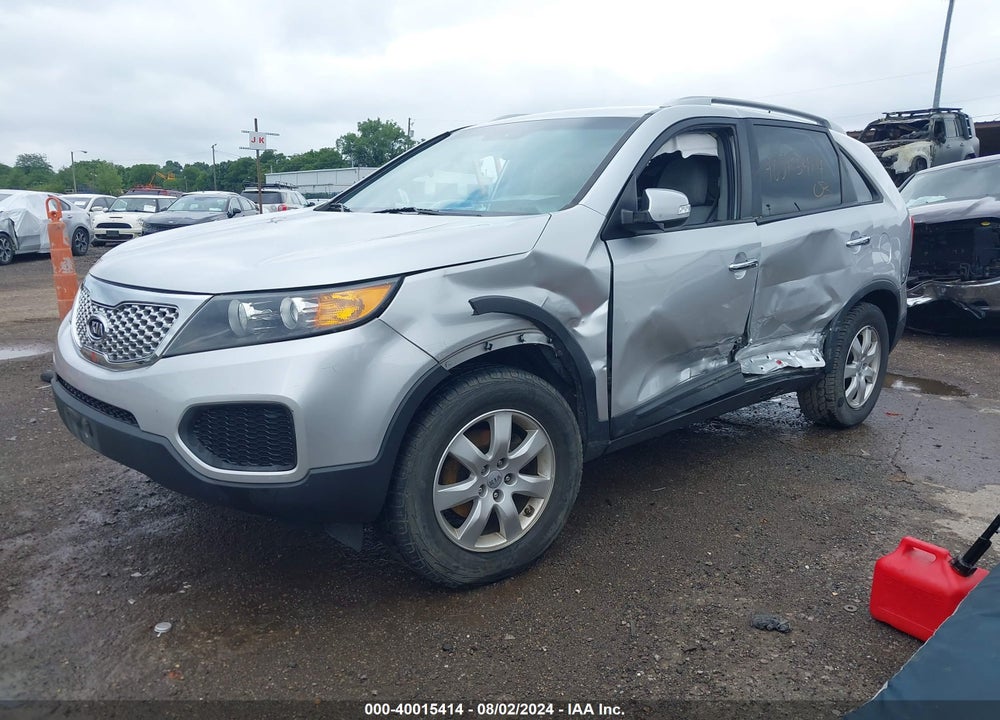 2012 KIA SORENTO LX V6 VIN: 5XYKT4A29CG249581