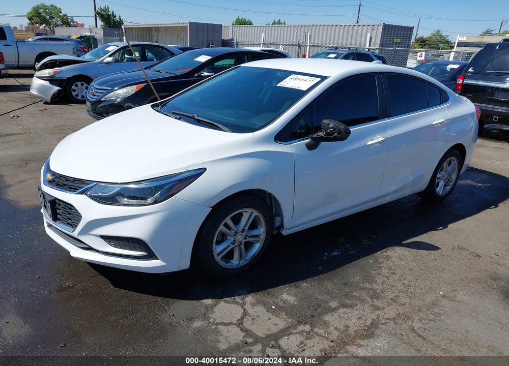 2018 CHEVROLET CRUZE LT AUTO VIN: 1G1BE5SM4J7111532