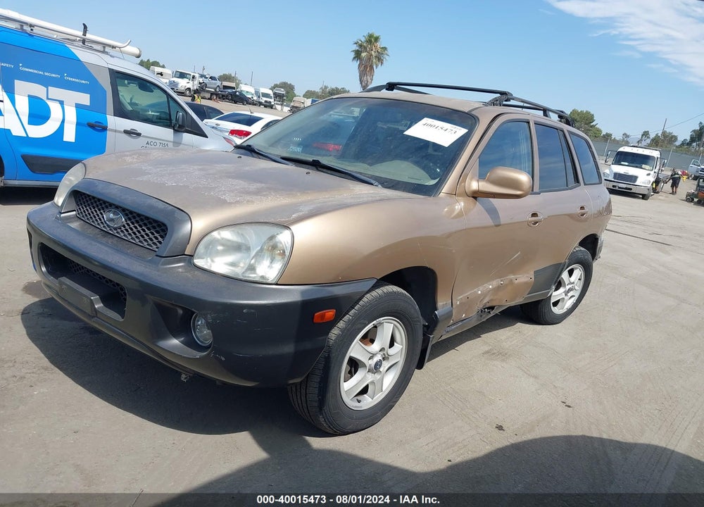 2003 HYUNDAI SANTA FE GLS/LX VIN: KM8SC13D63U366350