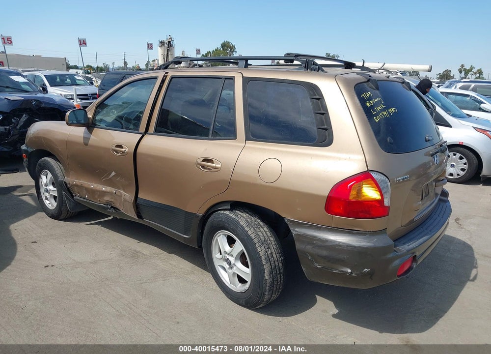 2003 HYUNDAI SANTA FE GLS/LX VIN: KM8SC13D63U366350