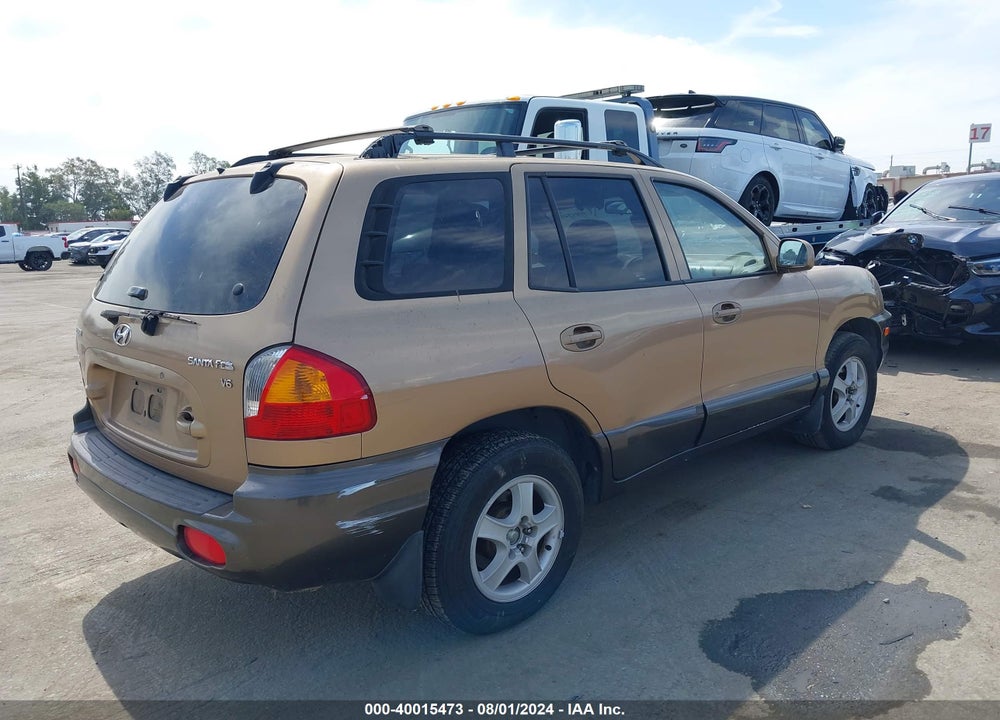 2003 HYUNDAI SANTA FE GLS/LX VIN: KM8SC13D63U366350
