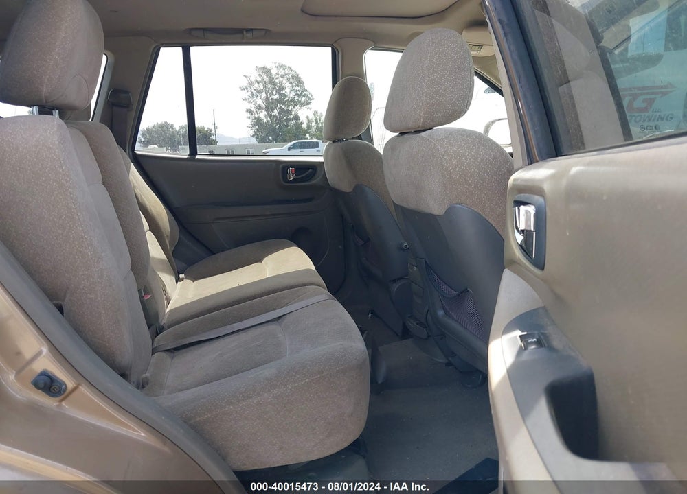 2003 HYUNDAI SANTA FE GLS/LX VIN: KM8SC13D63U366350