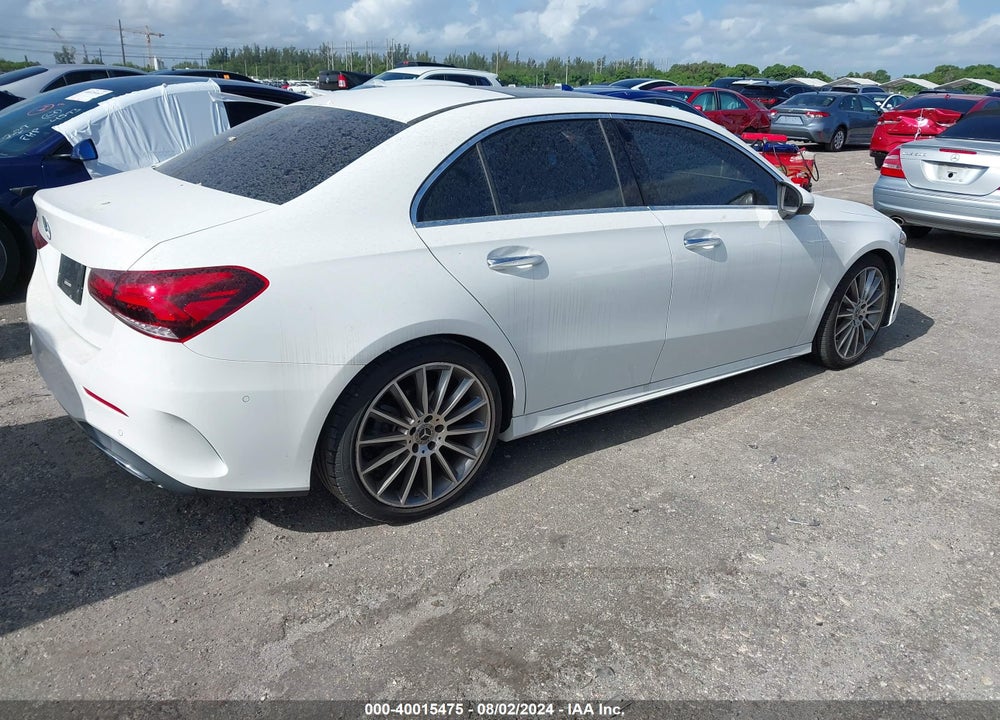 2020 MERCEDES-BENZ A 220 VIN: W1K3G4EB2LJ217970