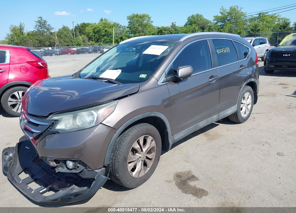 2014 HONDA CR-V EX-L VIN: 2HKRM3H73EH544100