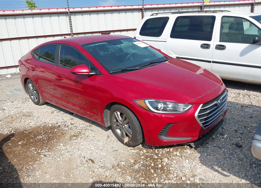 2017 HYUNDAI ELANTRA SE VIN: 5NPD84LF6HH180438