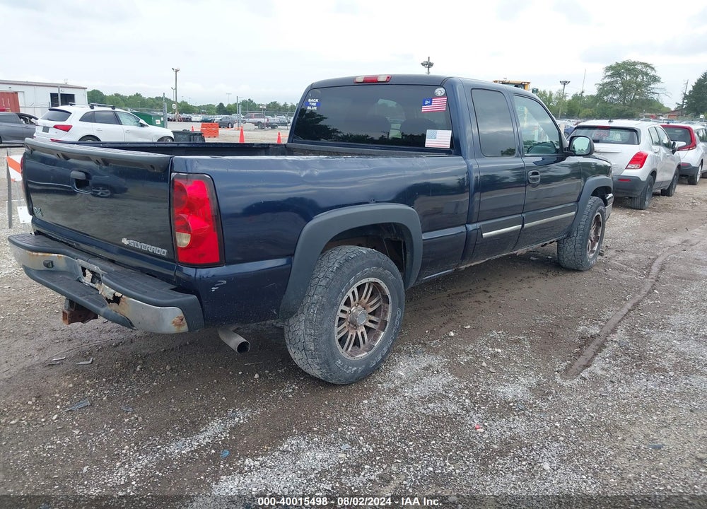 2006 CHEVROLET SILVERADO 1500 LT3 VIN: 1GCEK19Z46Z218986