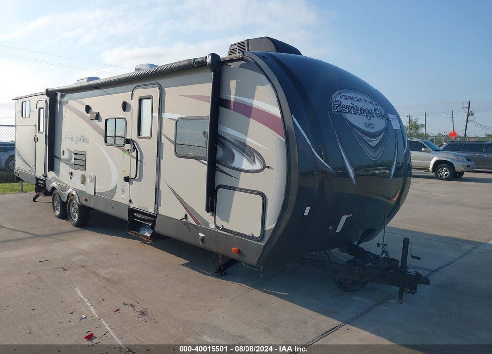 2015 FOREST RIVER WILDWOOD VIN: 4X4TWBG28FU007658