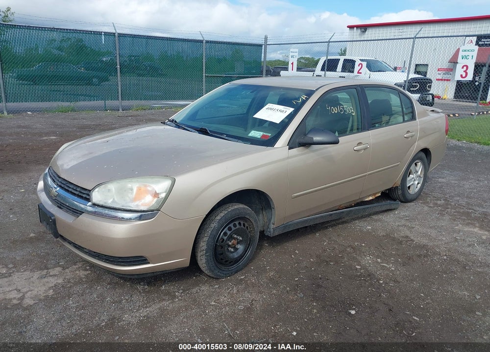 2005 CHEVROLET MALIBU LS VIN: 1G1ZT54875F256368