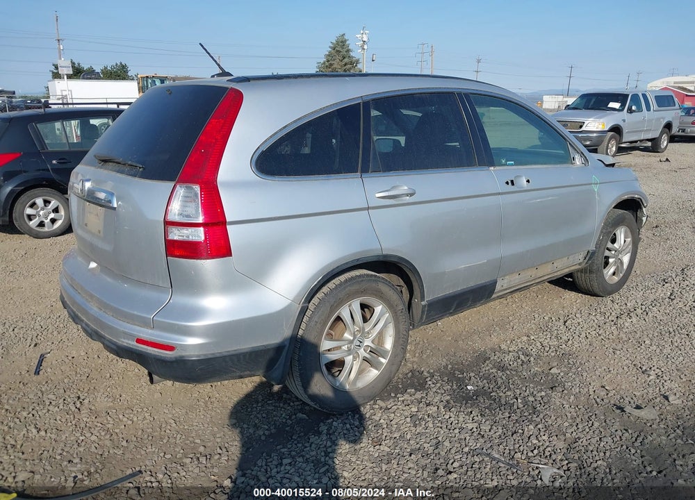 2010 HONDA CR-V EX-L VIN: JHLRE3H77AC007221