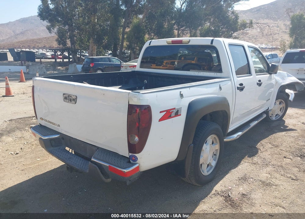 2005 CHEVROLET COLORADO LS VIN: 1GCDS136658148647