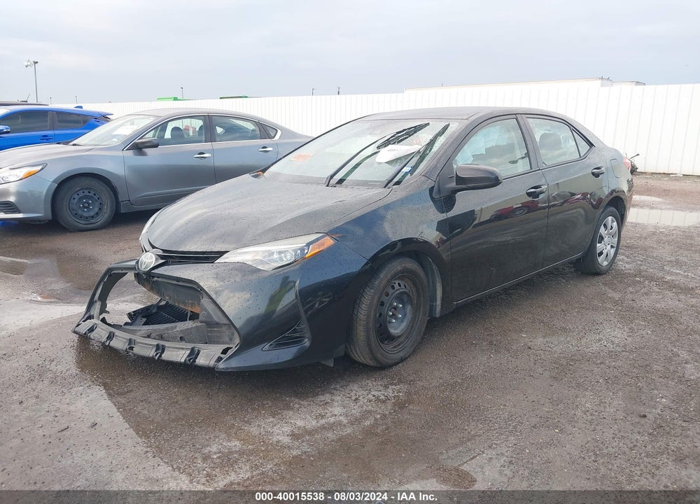 2018 TOYOTA COROLLA LE VIN: 2T1BURHE6JC073169